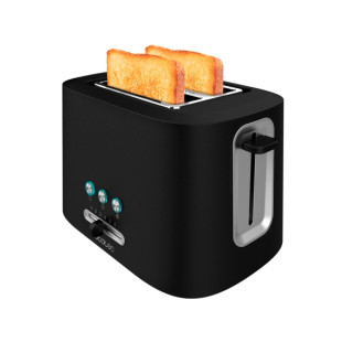 Cecotec Toast and Taste 9000 Double Tostadora de Doble Ranura Extra Ancha - 980W - Acero Inoxidable - 3 Funciones Preconfigurada