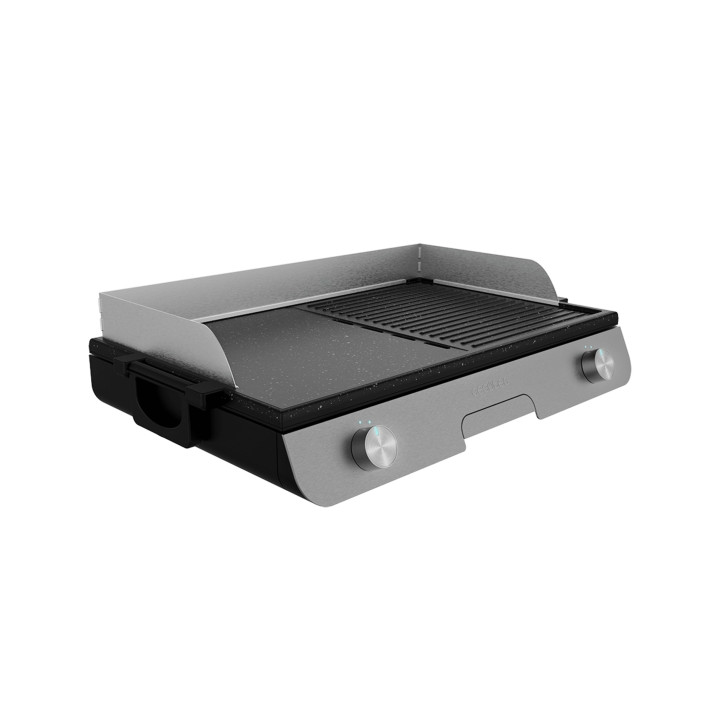 Cecotec PerfectRoast 3000 Barbacoa Electrica de Sobremesa - 3000W - Grill y Plancha - Placa Extraible Antiadherente - Control de