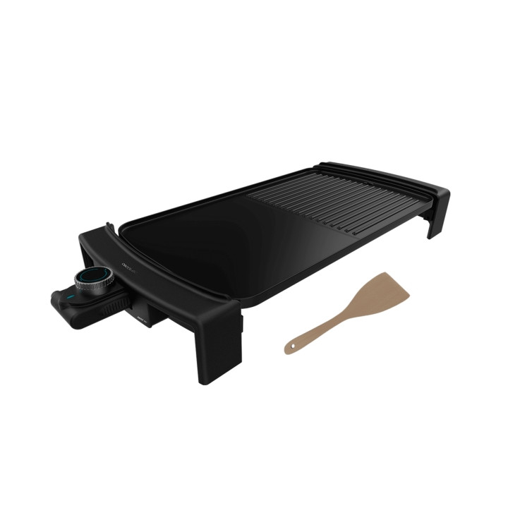 Cecotec Tasty and Grill 3000 BlackWater MixGrill Plancha Electrica - 2600W - Antiadherente - Superficie Mixta Grill y Plancha -