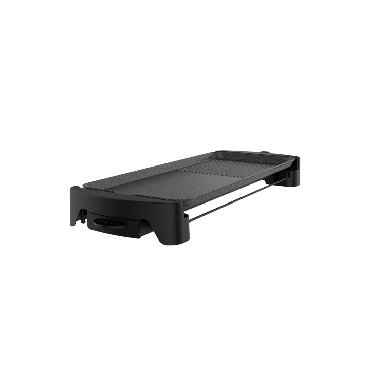 Cecotec Tasty and Grill 3000 RockWaterL Plancha Electrica - Potencia de 2200W - Revestimiento Antiadherente - Termostato Regulab