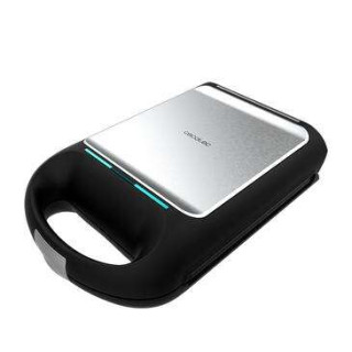 Cecotec Rock’nToast Family Grill Sandwichera 1500W - Revestimiento Antiadherente - Rapidez de Calentamiento - Sistema Giratorio