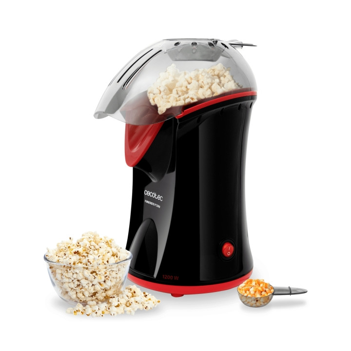 Cecotec FunandTaste P'Corn Palomitero Electrico - 1200W - Coccion por Conveccion - sin Aceite ni Mantequilla - Listas en 2min -