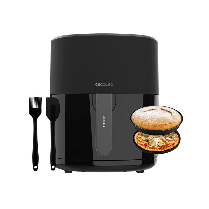 Cecotec Cecofry Fantastik 6500 Freidora sin Aceite - 1700W - Capacidad de 5.5L - Incluye Accesorios de Silicona - 9 Menus Precon