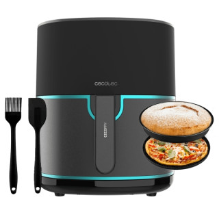 Cecotec Cecofry Fantastik Inox 6500 Freidora sin Aceite - 1700W - Capacidad de 5.5L - 9 Menus Preconfigurados - Acero Inoxidable