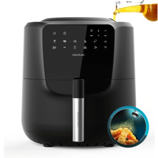 Cecotec Cecofry Rain Freidora sin Aceite - 1550W - Autodosificador de Aceite - Capacidad 5.5L - Panel Multifuncion - 8 Menus Pre