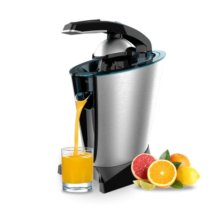 Cecotec EssentialVita Hyden 600 Exprimidor Electrico - 600W - Brazo Electrico - Conos Desmontables - Sistema Antigoteo - Apto pa