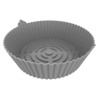 Cecotec Cecofry Bucket Pack de 3 Moldes Circulares para Freidoras de 5 a 8L - Silicona de Alta Calidad - Apto para Microondas y