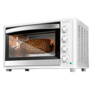 Cecotec Bake and Toast 4600 Gyro Horno de Sobremesa - 2000W - Capacidad de 46L - 12 Funciones - Rustidor Giratorio - Horneado po