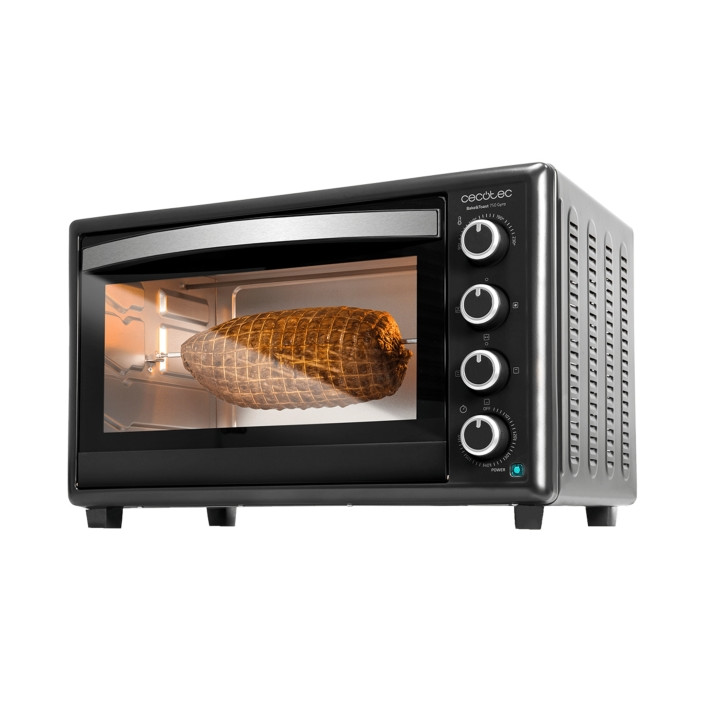 Cecotec Bake and Toast 4600 Gyro Horno de Sobremesa - 2000W - Capacidad de 46L - Rustidor Giratorio 360º - Cocina por Conveccion