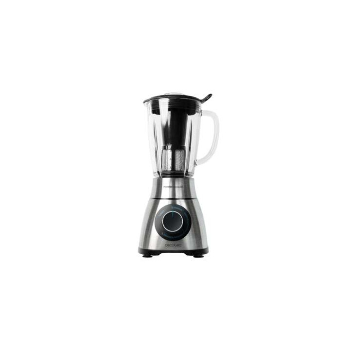 Cecotec Power Black Titanium 1300 PerfectMix Batidora de Vaso 1300W - Capacidad 1