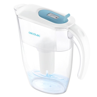 Cecotec H2ONature 2400 Active Jarra Purificadora de Agua - Filtro de 4 Capas - Capacidad de 2.4L - Indicador LCD - 3 Filtros - T
