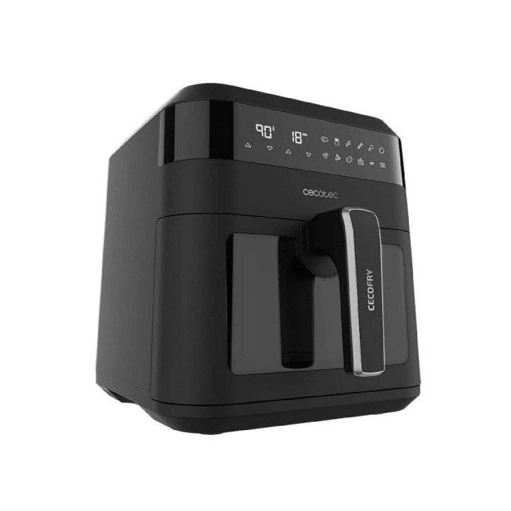Cecotec Cecofry Experience 6000 Window Freidora sin Aceite - 1300W - Capacidad de 6L - 9 Modos Preconfigurados - Temporizador -