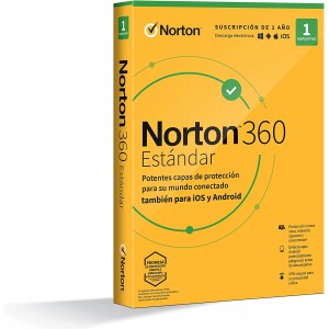 Norton 360 Standard 10Gb Antivirus - 1 Usuario - 1 Dispositivo - 1 Año