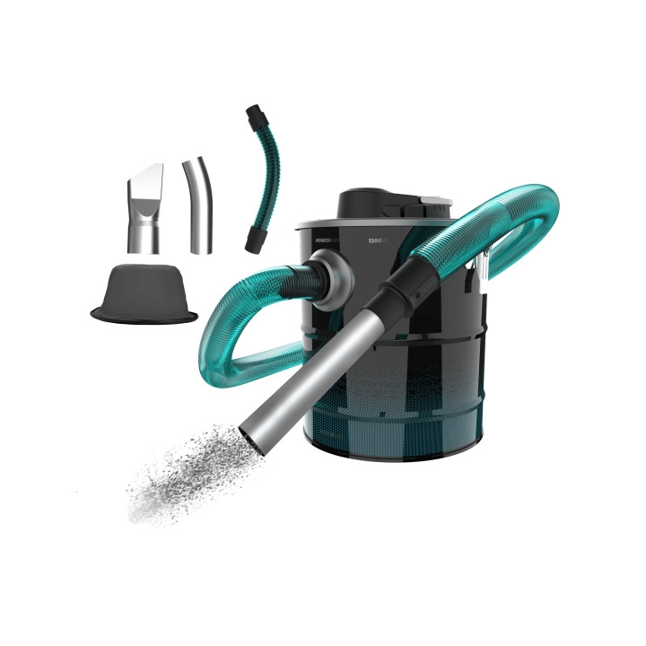 Cecotec Conga Ash 4000 Home Aspirador de Cenizas y Pellet - 1200W - Capacidad 20L - Succion 18kPa - Deposito de Acero Inoxidable