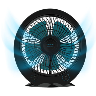 Cecotec EnergySilence 4500 Power Box Ventilador de Suelo con 5 Aspas - 45W - Diametro de 12" - 3 Velocidades - Temporizador - Re