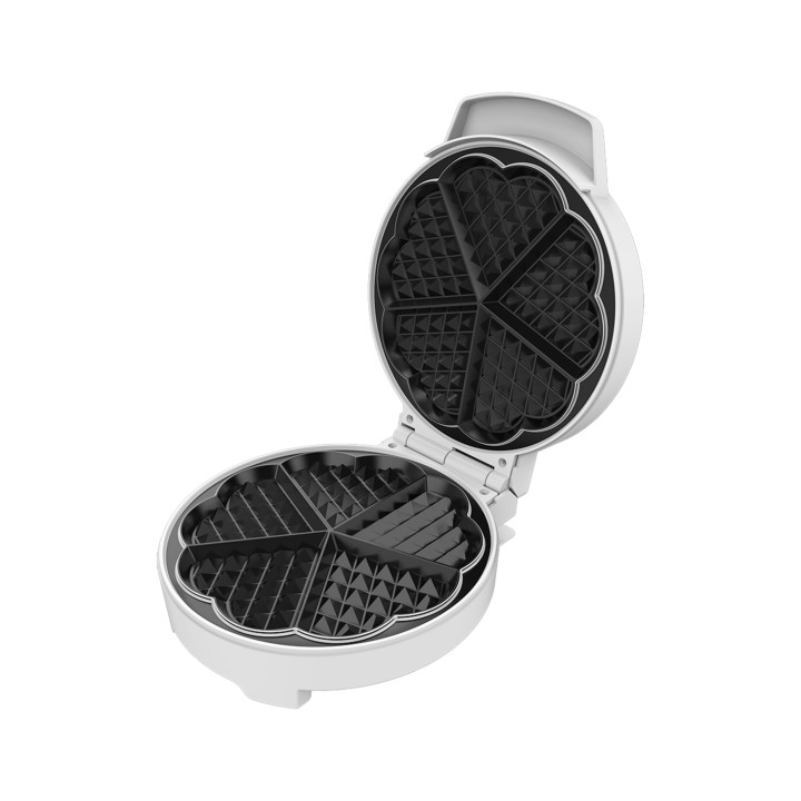 Cecotec Fun Gofrestone Gofrera - Potencia de 1000W - Revestimiento Antiadherente - Placa Circular de 19cm - Indicador Luminoso -