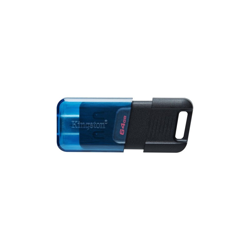 Kingston technology datatraveler 80 unidad flash usb 64 gb usb tipo c 3.2 gen 1 (3.1 gen 1) negro Kingston technology datatraveler 80 unidad flash usb 64 gb usb tipo c 3.2 gen 1 (3.1 gen 1) negro
