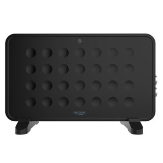 Cecotec Ready Warm 6550 Turbo Convection Design Convector con Pies - 2000W - Cobertura hasta 20m2 - Termostato - 4 Modos - Silen