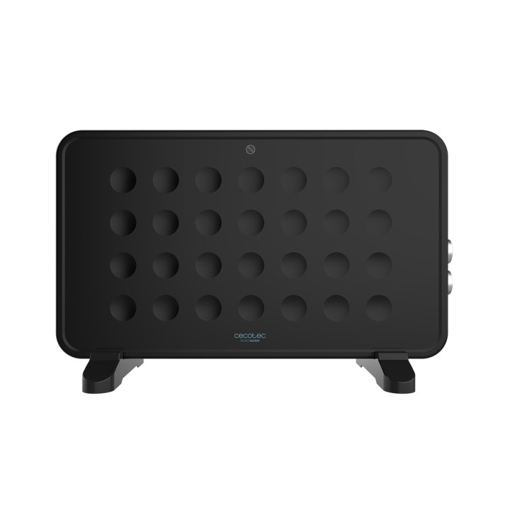 Cecotec Ready Warm 6550 Turbo Convection Design Convector con Pies - 2000W - Cobertura hasta 20m2 - Termostato - 4 Modos - Silen