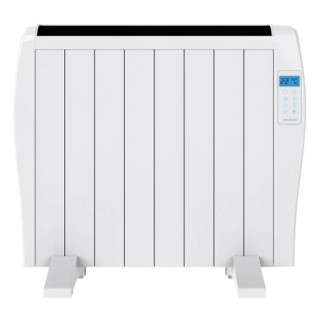Cecotec Ready Warm 1800 Thermal Radiador Electrico Bajo Consumo 1200W - 8 Elementos - Colocacion en Pared o de Pie - Pantalla LE