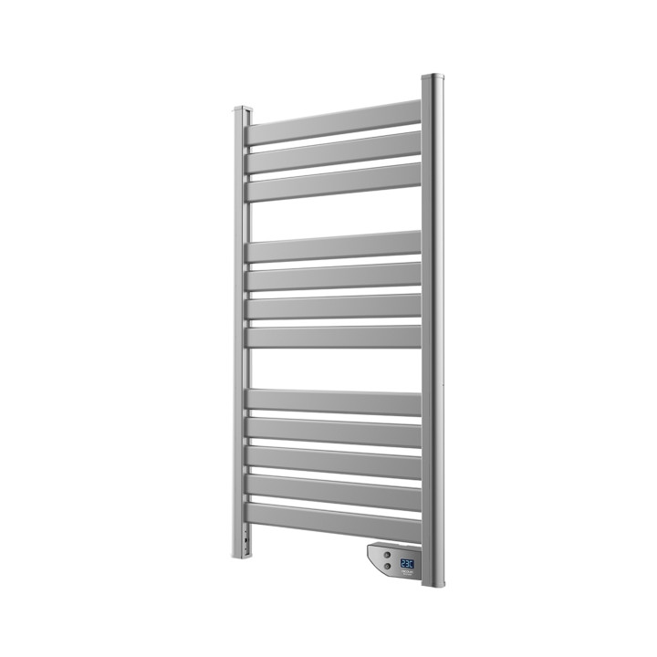 Cecotec ReadyWarm 9050 Toallero Electrico - Potencia de 500W - Aluminio - Pantalla LED - Calienta 8m2 - Proteccion IPX4 - Funcio