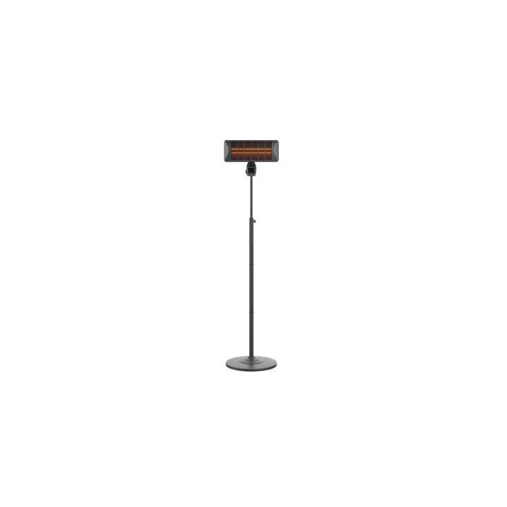 Cecotec Ready Warm 8200 Power Quartz Calefactor de Exterior 2000W - Calefactor Halogeno de Cuarzo - Colocacion en Pared o de Pie