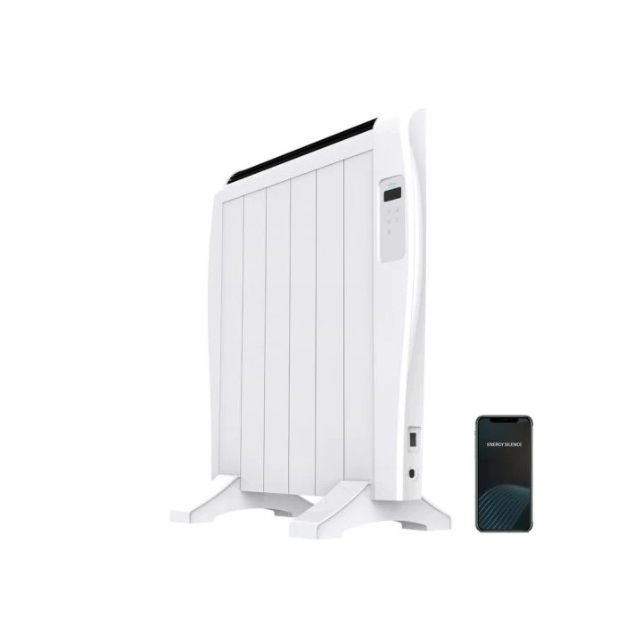 Cecotec Ready Warm 1200 Thermal Connected Radiador Electrico 900W - 6 Elementos - Colocacion en Pared o de Pie - Control WiFi -