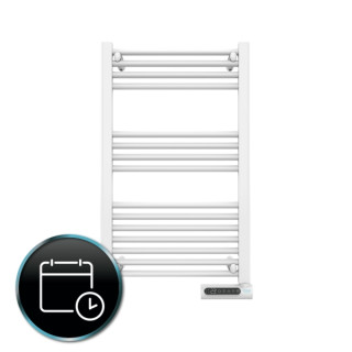 Cecotec ReadyWarm 9100 Toallero Electrico - Potencia de 500W - Pantalla LED - Control Tactil - Programador Semanal - 3 Modos de