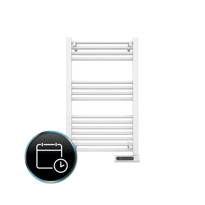 Cecotec ReadyWarm 9100 Toallero Electrico - Potencia de 500W - Pantalla LED - Control Tactil - Programador Semanal - 3 Modos de