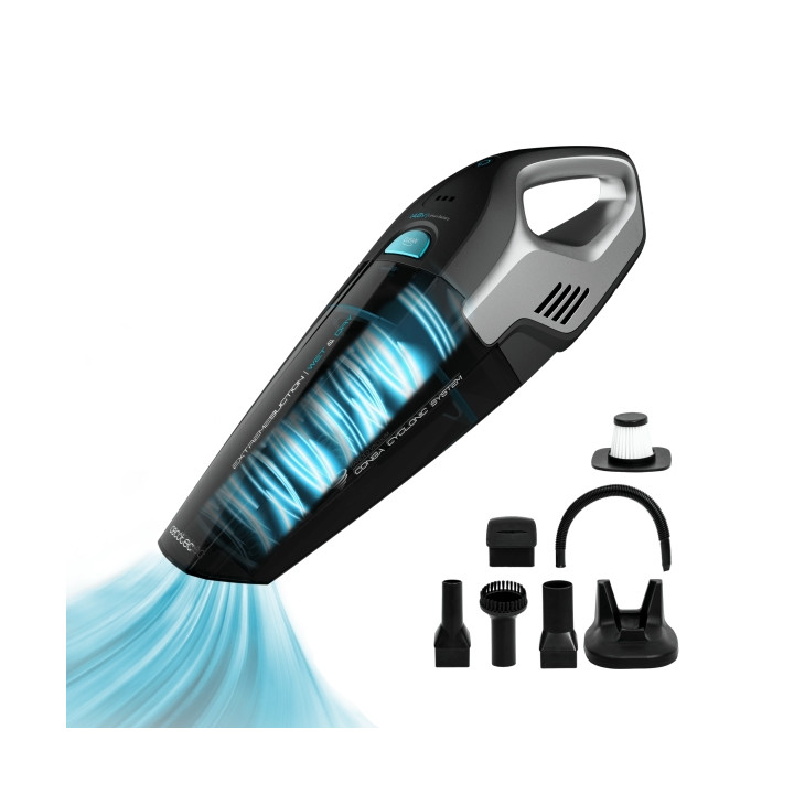 Cecotec Conga Immortal ExtremeSuction Aspirador de Mano - 100W - Bateria 14.8V - Tecnologia Ciclonica - Autonomia 20min - Silenc