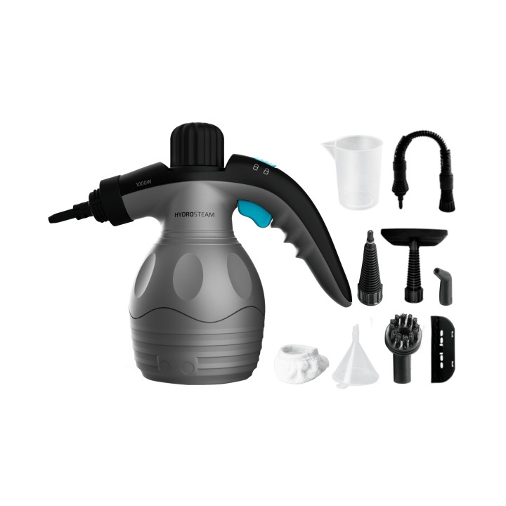 Cecotec HydroSteam 1030 Active Limpiador a Vapor - Potencia de 1000W - Deposito 350ml - Presion 3bar - Caudal 30g/min - Uso Cont