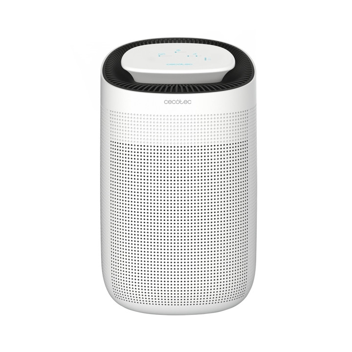 Cecotec Bigdry 2500 Pure Light Deshumidificador - Deposito 1 Litro - Purificador de Aire - Silencioso - Cobertura hasta 25m2 - E