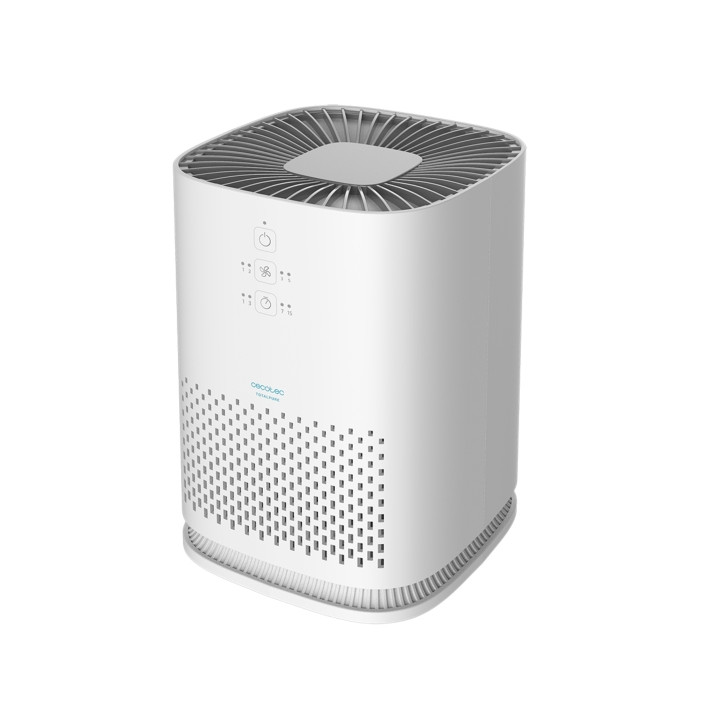 Cecotec TotalPure 1000 Handy Purificador de Aire - Potencia de 25W - Filtro de 3 Etapas - Cobertura hasta 25m3 - 3 Velocidades -