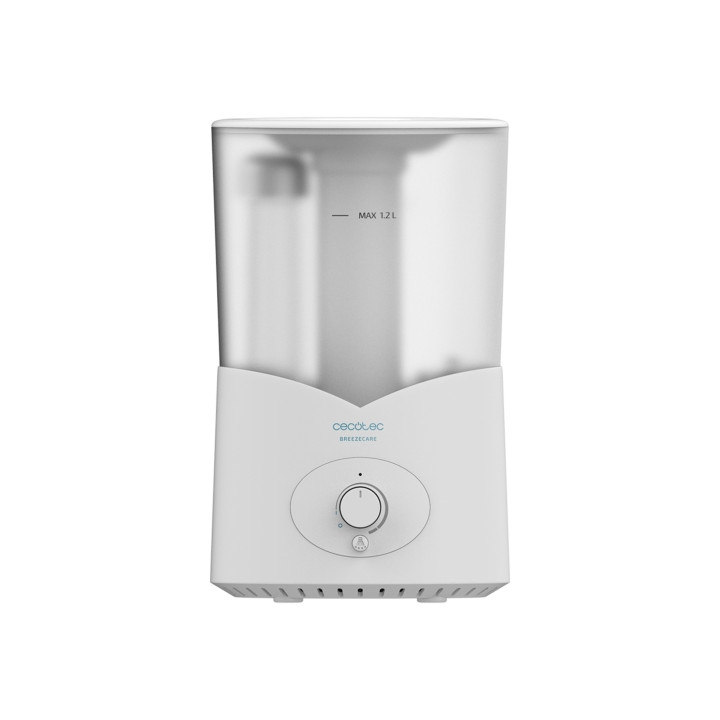 Cecotec BreezeCare 2000 Light Humidificador de Aire - 25W - Capacidad de 200ml/h - Deposito 1.2L - Cobertura hasta 30m2 - Contro