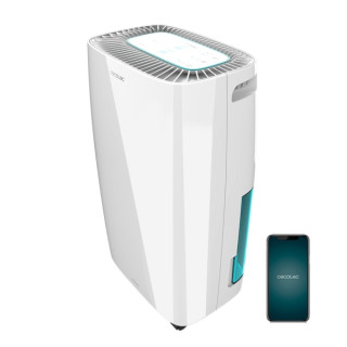 Cecotec BigDry 4000 Expert Connected Deshumidificador - Control Wi-Fi - 10L/dia - Deposito 2.5L - Cobertura hasta 105m2 - Funcio
