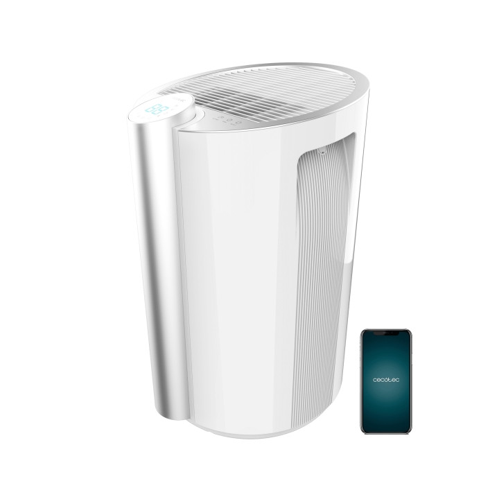 Cecotec BigDry 9000 Professional Connected Deshumidificador - Deposito Extraible de 4.5L - WiFi y Remoto - Cobertura hasta 250m3
