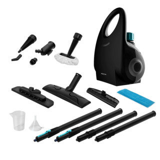 Cecotec HydroSteam 2030 Active Limpiador a Vapor - Potencia de 2000W - Presion 4bar - Caudal 35g/min - Deposito 750ml - 12 Acces