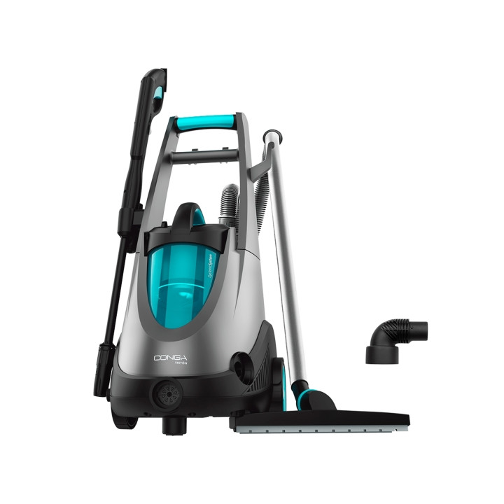 Cecotec Conga Triton 4000 UltraClean Hidrolimpiadora 4 en 1 - 1500W - 15kPa - Funcion Sopladora - Presion 120 Bar - Caudal 360l/