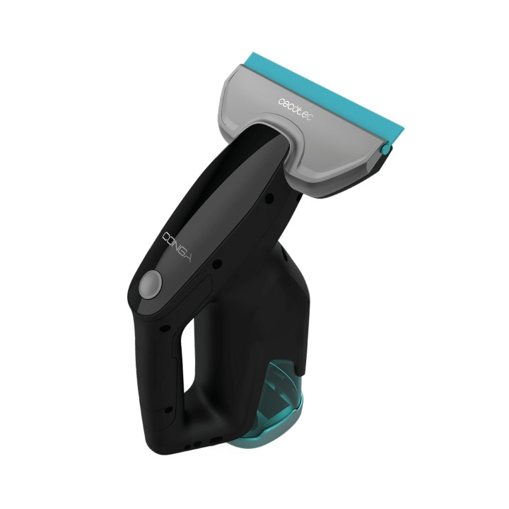 Cecotec Conga Popstar Glass Titanium Aspirador Limpiacristales 3 en 1 - Bateria de 3.7V - Autonomia de 40min - Alcance 100m2 - T