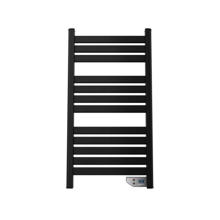 Cecotec ReadyWarm 9090 Toallero Electrico - Potencia de 500W - Pantalla LED - Temporizador 2h - Proteccion IP24 - Calienta 8m2 -