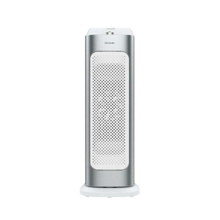Cecotec ReadyWarm 6700 Ceramic Sky Calefactor Ceramico de Torre - Potencia de 2000W - Control Remoto - Pantalla LED - 3 Modos de