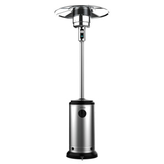 Cecotec ReadyWarm 8800 Outdoor Microclimate Estufa de Gas con Forma de Seta - Potencia Calorifica de 14kW - Ruedas para Movilida