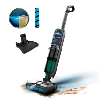 Cecotec FreeGo Wash and Vacuum Spray Fregona Electrica - 250W - Funcion Aspirador - Autonomia 35min - Pantalla Digital - Sistema