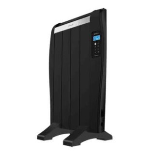 Cecotec Ready Warm 800 Thermal Black Radiador Electrico Bajo Consumo 600W - 4 Elementos - Colocacion en Pared o de Pie - Pantall