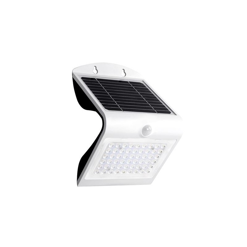 Elbat Aplique LED Solar - 4W - 500lm - Doble Iluminacion - Color Blanco Elbat Aplique LED Solar - 4W - 500lm - Doble Iluminacion - Color Blanco