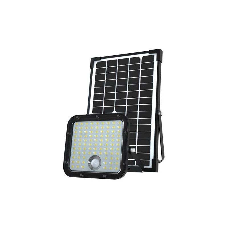 Elbat Foco LED Solar - 30W - 4800lm - Sensor + Mando Elbat Foco LED Solar - 30W - 4800lm - Sensor + Mando