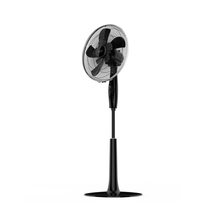 Cecotec EnergySilence 1020 Extreme Flow Ventilador de Pie con 10 Aspas - 60W - Diametro de 40cm - Temporizador 2h - 3 Velocidade