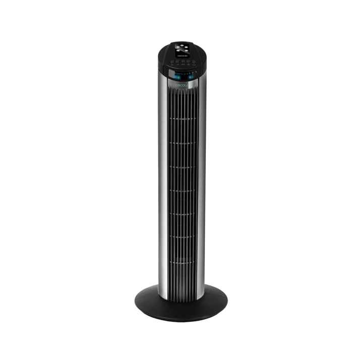 Cecotec EnergySilence 890 Skyline Ventilador de Torre de 30" de Altura - 50W - Funcionamiento Silencioso - Control Remoto - LCD