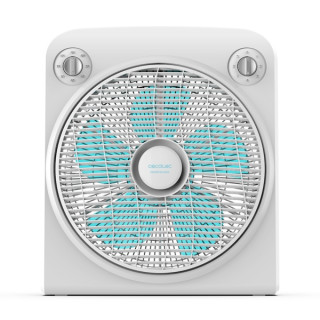 Cecotec EnergySilence 6000 Power Box Ventilador de Suelo con 5 Aspas - 50W - Funcionamiento Silencioso - Rejilla Giratoria Multi