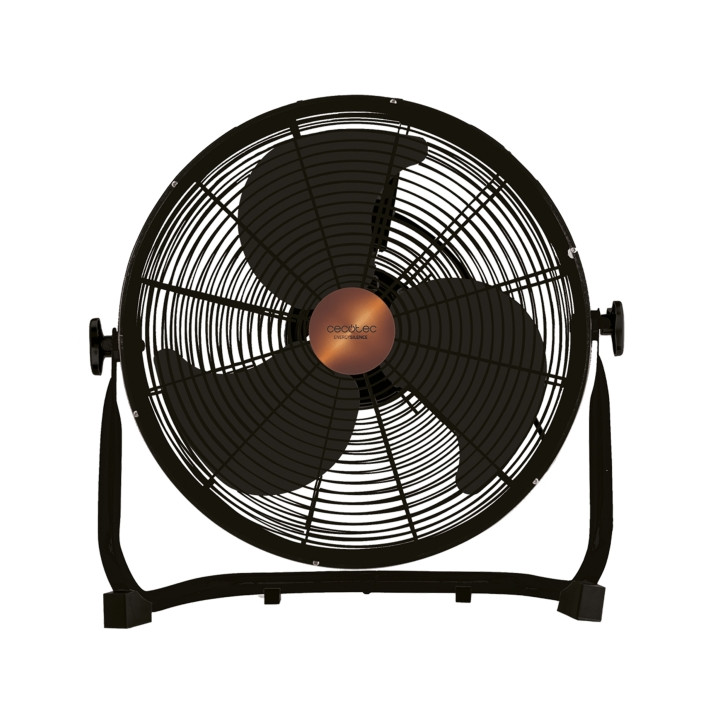 Cecotec EnergySilence 3000 Pro Ventilador Industrial de Suelo con 3 Aspas Metalicas - 90W - Motor de Cobre - 3 Velocidades - Fun